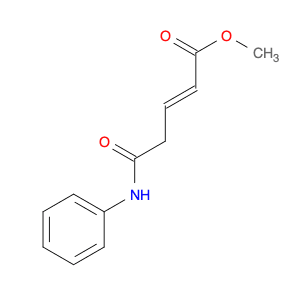 2-Pentenoic acid, 5-oxo-5-(phenylamino)-, methyl ester, (E)-