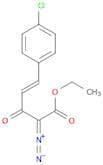 4-Pentenoic acid, 5-(4-chlorophenyl)-2-diazo-3-oxo-, ethyl ester, (E)-