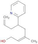 2,7-Octadien-1-ol, 3-methyl-5-(2-pyridinyl)-, (Z)-