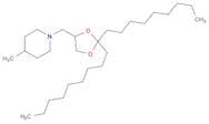 Piperidine, 1-[(2,2-dinonyl-1,3-dioxolan-4-yl)methyl]-4-methyl-