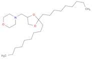 Morpholine, 4-[(2,2-dinonyl-1,3-dioxolan-4-yl)methyl]-
