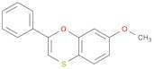 1,4-Benzoxathiin, 7-methoxy-2-phenyl-
