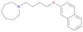 1H-Azepine, hexahydro-1-[4-(2-naphthalenyloxy)butyl]-