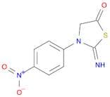 5-Thiazolidinone, 2-imino-3-(4-nitrophenyl)-