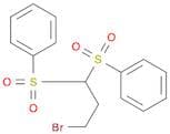 Benzene, 1,1'-[(3-bromopropylidene)bis(sulfonyl)]bis-