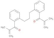 2-Propen-1-one, 1,1'-(1,3-propanediyldiphenylene)bis[2-methyl-