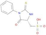 4-Imidazolidinemethanesulfonic acid, 5-oxo-1-phenyl-2-thioxo-, (S)-