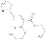 Propanedioic acid, [(2-thiazolylamino)methylene]-, dipropyl ester