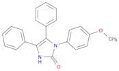 2H-Imidazol-2-one, 1,3-dihydro-1-(4-methoxyphenyl)-4,5-diphenyl-