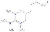1-Hexanaminium, N-[bis(dimethylamino)methylene]-N-methyl-, iodide