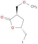 2(3H)-Furanone, dihydro-5-(iodomethyl)-3-(methoxymethyl)-, trans-