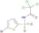 Acetamide, N-[(5-bromo-2-thienyl)sulfonyl]-2,2,2-trichloro-