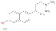 2-Naphthalenol, 6-[3-(dimethylamino)-1-methylpropyl]-, hydrochloride
