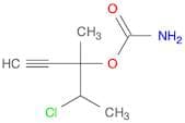Carbamic acid,1-(1-chloroethyl)-1-methyl-2-propynyl ester (7CI)