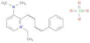DIMETHYLAMINOPHENYLBUTADIENYL ETHYLPYRIDINIUM PERCHLORATE