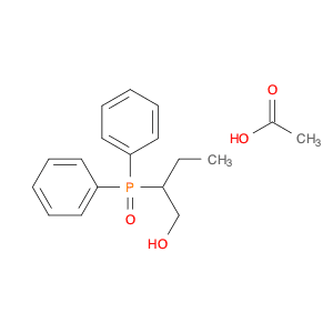 1-Butanol, 2-(diphenylphosphinyl)-, acetate