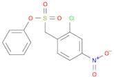 Benzenemethanesulfonic acid, 2-chloro-4-nitro-, phenyl ester