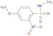 4-methoxy-N-methyl-2-nitrobenzene-1-sulfonamide