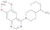 Quinazoline, 4-[4-(3-iodo-1-methylpropyl)-1-piperidinyl]-6,7-dimethoxy-