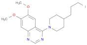 Quinazoline, 4-[4-(3-iodopropyl)-1-piperidinyl]-6,7-dimethoxy-