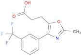 5-Oxazolepropanoic acid, 2-methyl-4-[3-(trifluoromethyl)phenyl]-