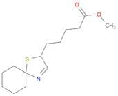 1-Thia-4-azaspiro[4.5]dec-3-ene-2-pentanoic acid, methyl ester