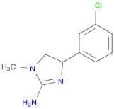 1H-Imidazol-2-amine, 4-(3-chlorophenyl)-4,5-dihydro-1-methyl-
