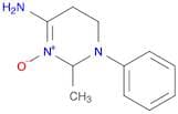 4-Pyrimidinamine, 1,2,5,6-tetrahydro-2-methyl-1-phenyl-, 3-oxide