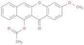 12H-Benzo[b]xanthen-12-one, 11-(acetyloxy)-3-methoxy-