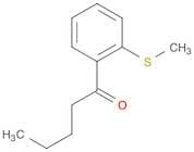 1-Pentanone, 1-[2-(methylthio)phenyl]-