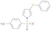 1H-Pyrrole, 1-[(4-methylphenyl)sulfonyl]-3-(phenylthio)-