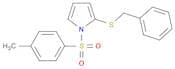 1H-Pyrrole, 1-[(4-methylphenyl)sulfonyl]-2-[(phenylmethyl)thio]-