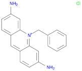 Acridinium, 3,6-diamino-10-(phenylmethyl)-, chloride