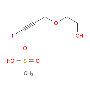 Ethanol, 2-[(3-iodo-2-propynyl)oxy]-, methanesulfonate