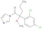 1H-Imidazole, 1-[2-(2,4-dichlorophenyl)-2-methoxy-1-oxopentyl]-