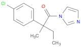 1H-Imidazole, 1-[2-(4-chlorophenyl)-2-methyl-1-oxobutyl]-