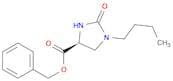 4-Imidazolidinecarboxylic acid, 1-butyl-2-oxo-, phenylmethyl ester, (S)-