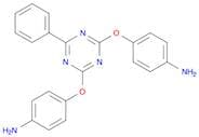4,4'-((6-Phenyl-1,3,5-triazine-2,4-diyl)bis(oxy))dianiline