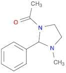 Imidazolidine, 1-acetyl-3-methyl-2-phenyl-