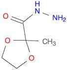 1,3-Dioxolane-2-carboxylicacid, 2-methyl-, hydrazide