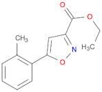 5-(2-METHYLPHENYL)-3-ISOXAZOLECARBOXYLIC ACID ETHYL ESTER