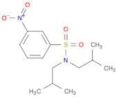 Benzenesulfonamide, N,N-bis(2-methylpropyl)-3-nitro-
