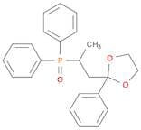 Phosphine oxide, [1-methyl-2-(2-phenyl-1,3-dioxolan-2-yl)ethyl]diphenyl-