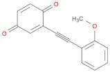 2,5-Cyclohexadiene-1,4-dione, 2-[(methoxyphenyl)ethynyl]-