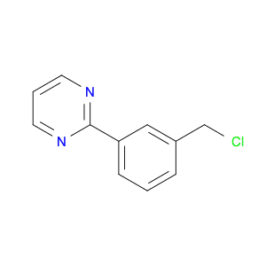 Pyrimidine, 2-[3-(chloromethyl)phenyl]-