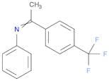 Benzenamine, N-[1-[4-(trifluoromethyl)phenyl]ethylidene]-