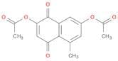 1,4-Naphthalenedione, 2,7-bis(acetyloxy)-5-methyl-