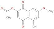 1,4-Naphthalenedione, 2-(acetyloxy)-7-methoxy-5-methyl-