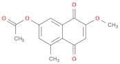 1,4-Naphthalenedione, 7-(acetyloxy)-2-methoxy-5-methyl-