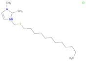 1H-Imidazolium, 1-[(dodecylthio)methyl]-2,3-dimethyl-, chloride